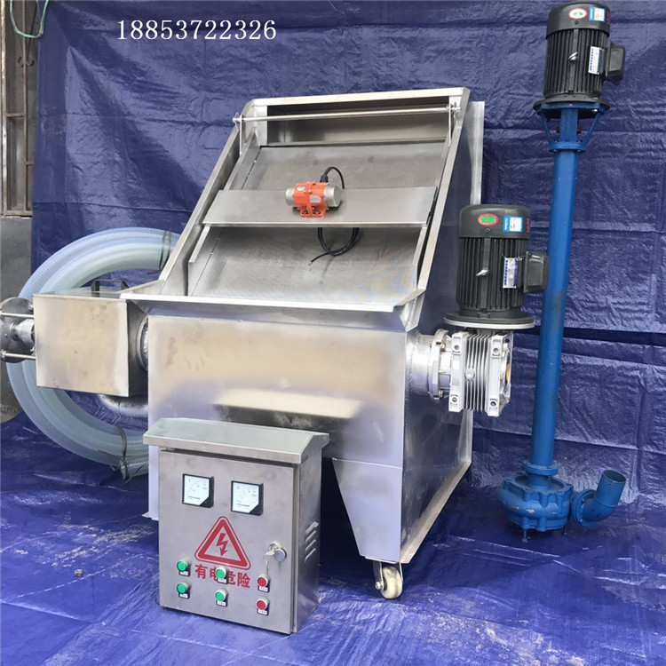 螺旋挤压固液分离机 养殖场用猪粪鸡粪脱水机 动物粪便干湿分离机