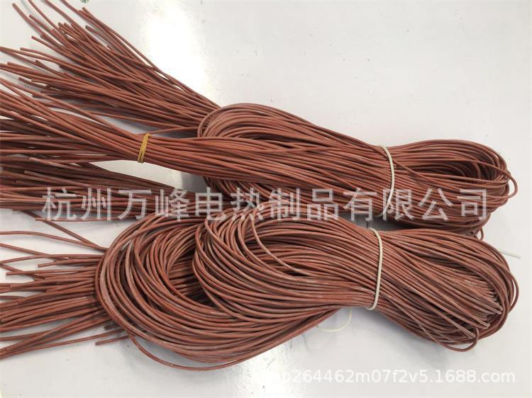 工厂直供硅胶防水加热线 耐高温硅胶防水加热线 冷库除霜加热线