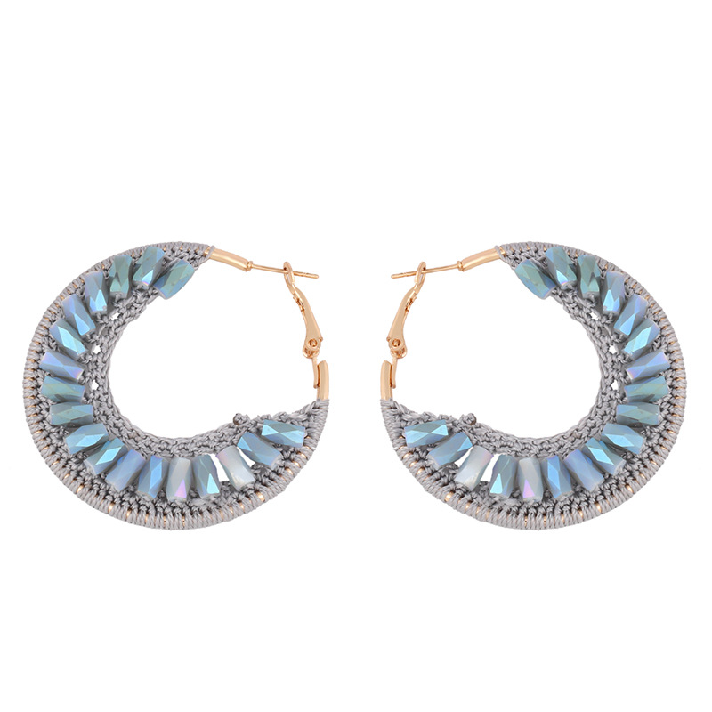 Fashion Geometric No Inlaid Earrings display picture 9