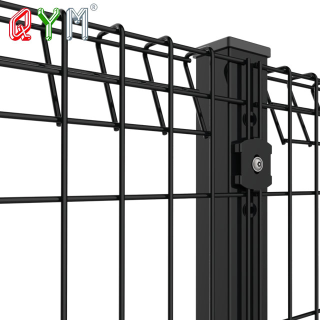 BRC护栏喷塑围栏折弯护栏韩国围栏浸塑公园小区别墅护栏外贸出口