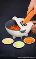 擦菜器土豆切片切丝器洗菜篮家用刨丝器 沥水篮切菜器