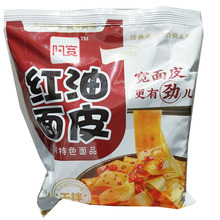 阿宽 红油凉皮 铺盖面 袋装   红油面皮 20袋/箱