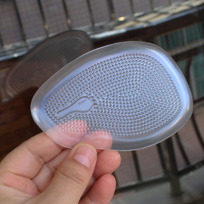 wholesale transparent Foot massage Forefoot pads massage non-slip lady High-heeled shoes Foot pad