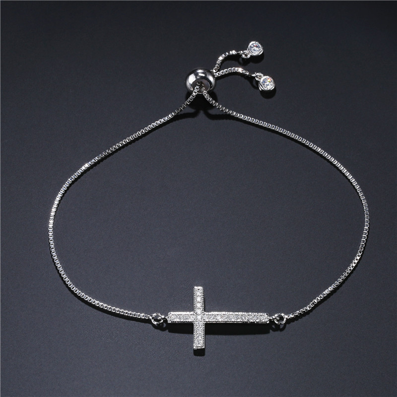 New Product Classic Cross Bracelet Adjustable Jewelry display picture 3
