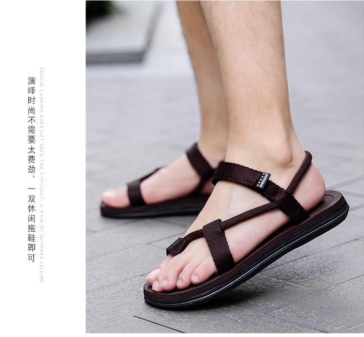 New summer slippers men's hot couple beach shoes Korean version casual two-use men's Vietnamese sandals foreign trade 29 undefined