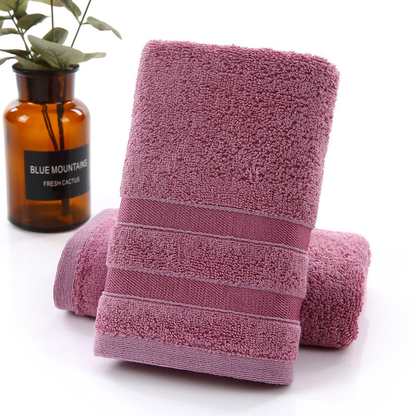 Dark towel for face washing