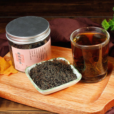 长白山特产枸杞红茶 100g罐装枸杞红茶 oem 代发厂家红茶批发|ru