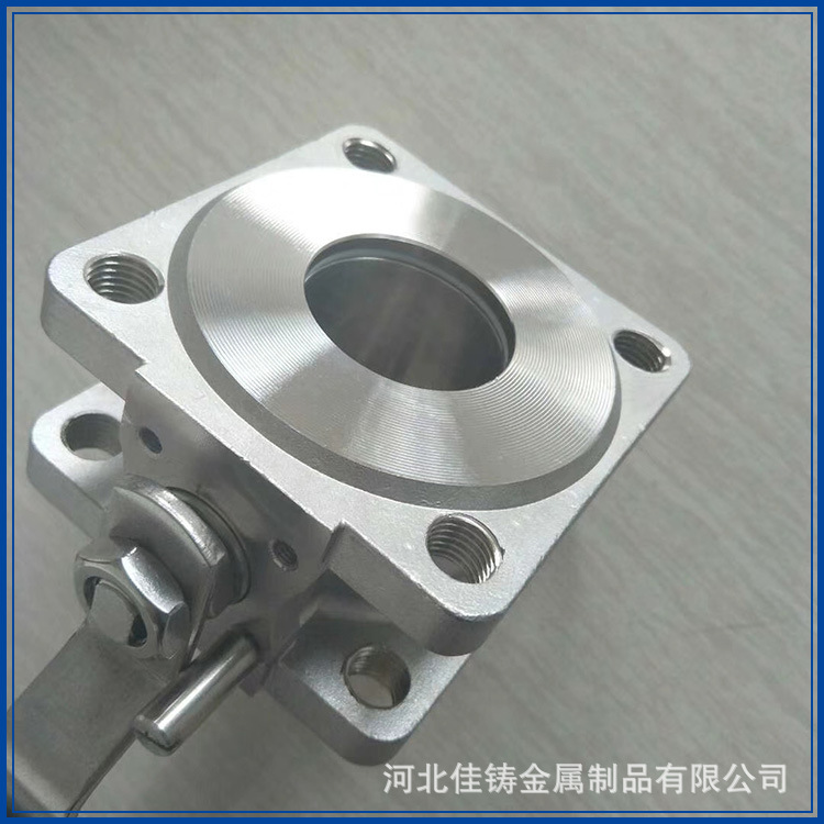 佳铸 不锈钢一片式法兰球阀 法兰球阀 不锈钢法兰阀门 法兰球式阀