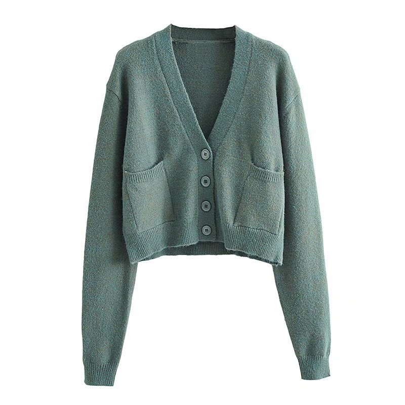 wholesale new women s fashion all-match short knitted cardigan jacket NSAM4718