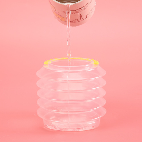 Practice plastic folding telescopic bucket every day Art painting gouache oil painting small lightweight multi-functional pen washing bucket