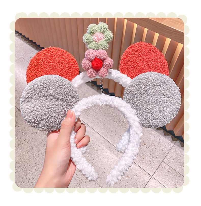 Korean Flower  Non-slip Lamb Headband display picture 4