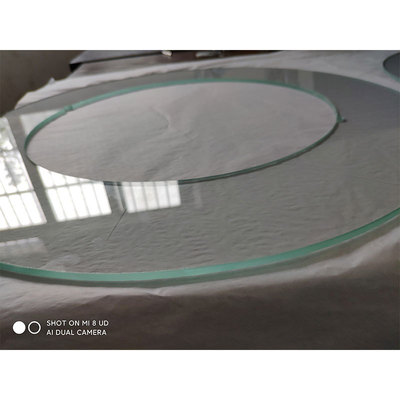 高透光学圆环打孔玻璃CCD螺丝光学影像筛选机专用玻璃盘|ru