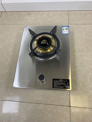 不锈钢单灶单嵌不锈钢煤气灶家用电器家用燃气灶液化气单灶