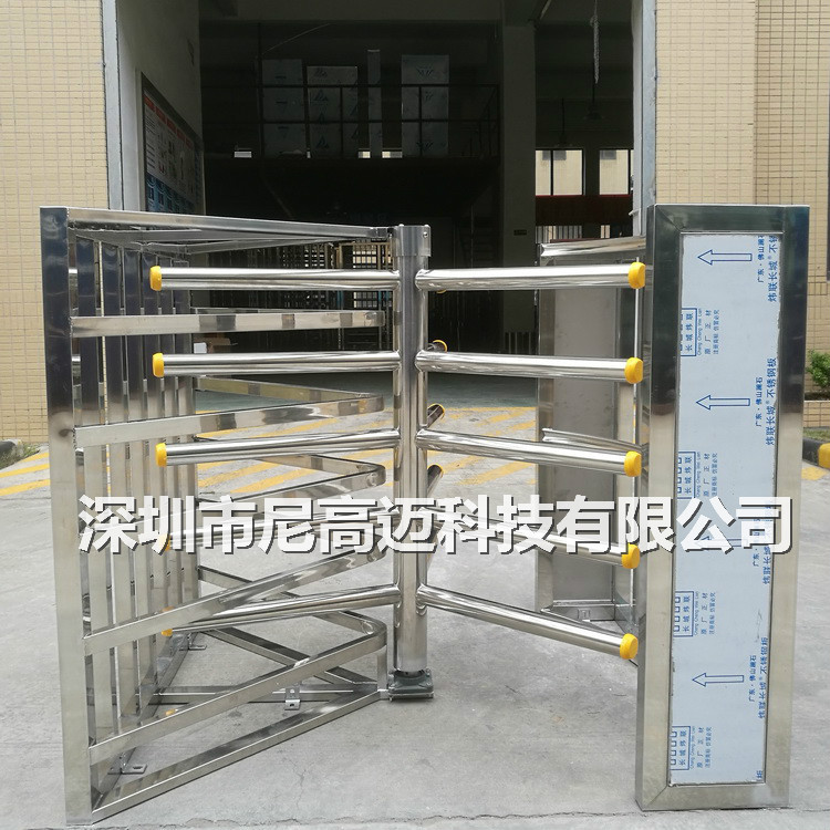 厂家批发零售三翼旋转门,不锈钢梳状栏杆成品单向门,步行街单项門-阿里巴巴