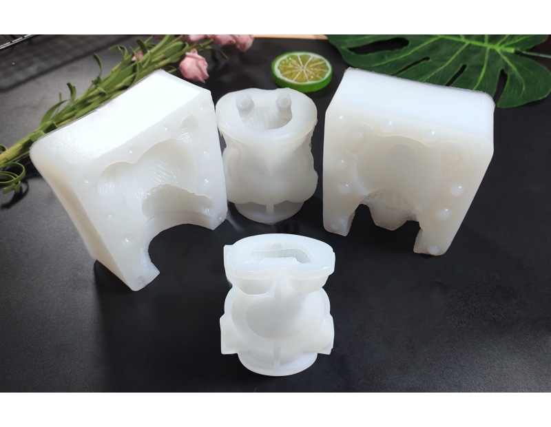 Cute Bear Silica Gel Aromatherapy Candle Plaster Silicone Mold 1 Piece display picture 1