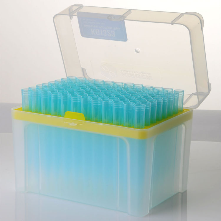 科进KG1333 盒装吸头 1000ul 蓝色吸嘴 1ml盒装灭菌枪头 现货批发