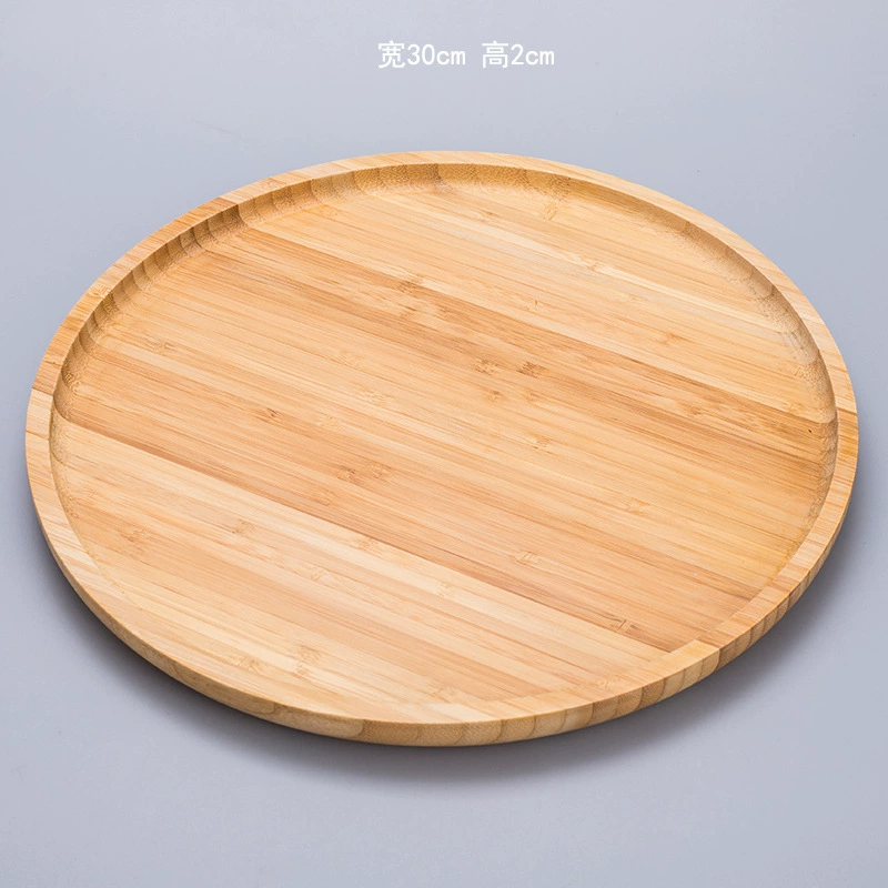 Bamboo tea tray Japanese simplicity house dry soak bamboo plate pot rectangular water cup small bamboo plate small bamboo plate tea table