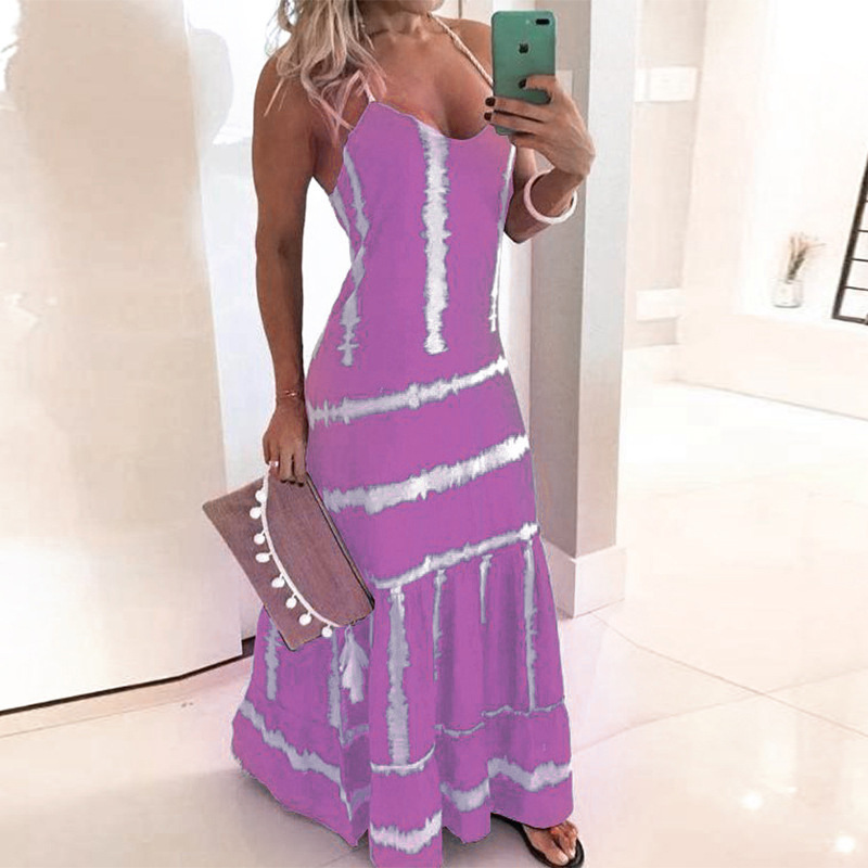 Casual Printing Printing Maxi Long Dress display picture 11