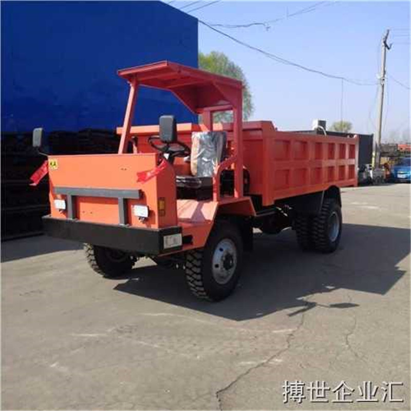 销售全地形农用履带运输车 6吨后驱式履带自卸车 山地陡坡自卸车