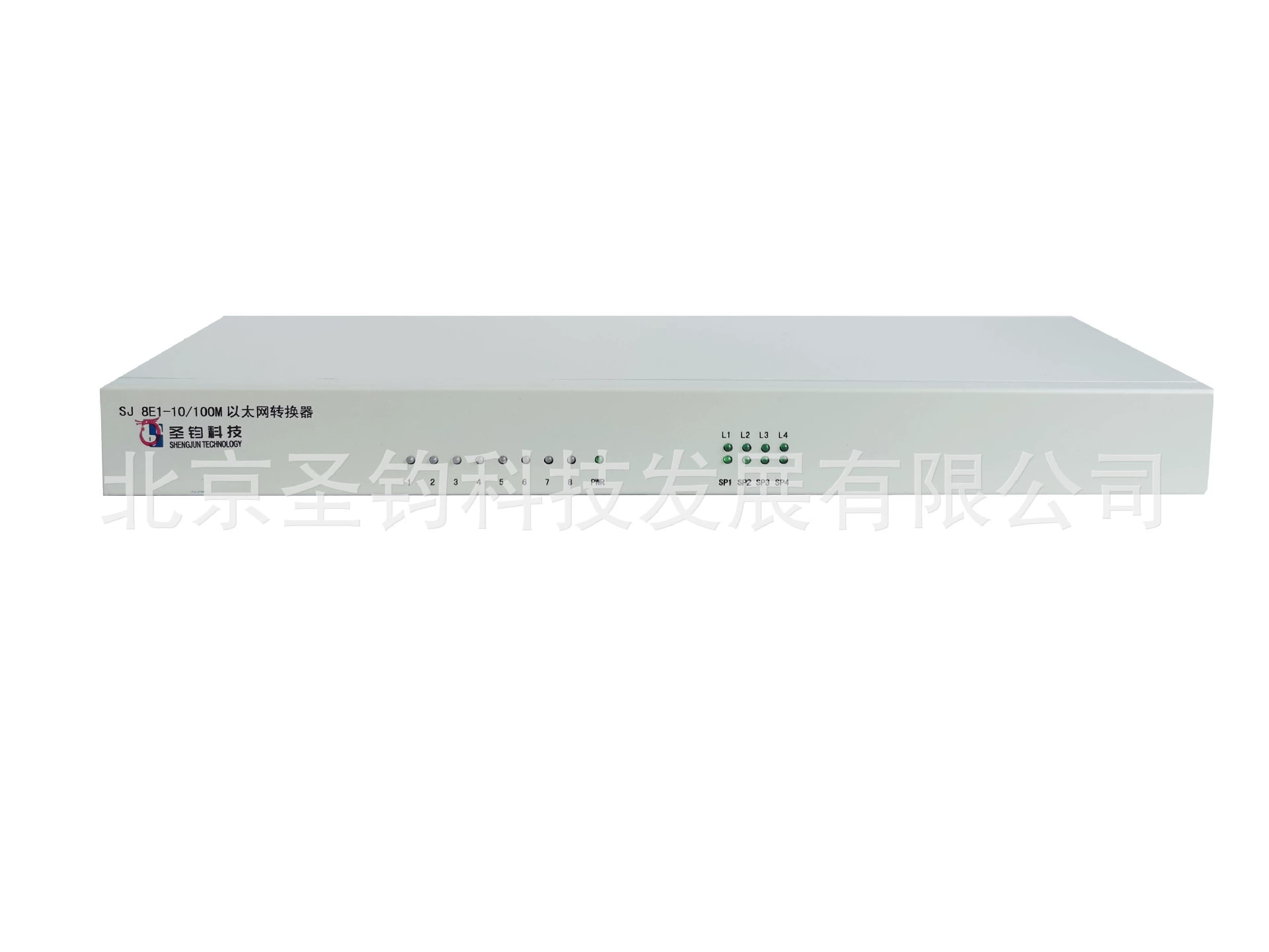 Телеком конвертор протокола 8E1 конвертор Ethernet 8E1 мост сети 8E1 к 4 Ethernet сети