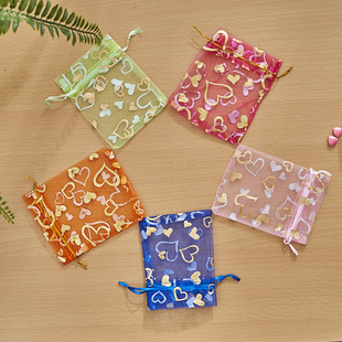 Новая креативная марля с сетевой сумкой для пакета благовония 7*9 Горячая золотая персиковая сеть сетка сакральная упаковка.