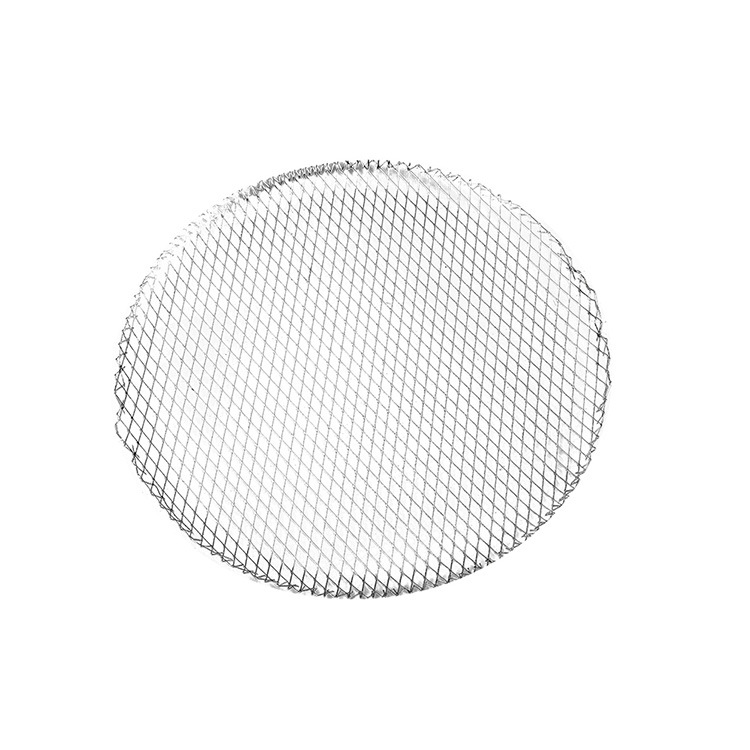 Barbacoa barbacoa red rombo de aluminio neto barbacoa estufa desechable horno red de alta temperatura antiadherente de aluminio redondo fabricante de fuente neta
