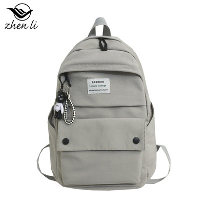 zhenli Bag 2020 new pattern Cross border Popular Ladies Backpack nylon Fresh art Independent knapsack