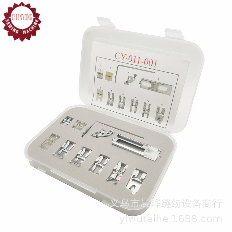 适用于PFAFF百福家用缝纫机压脚套装十一件压脚套装缝纫套装压脚