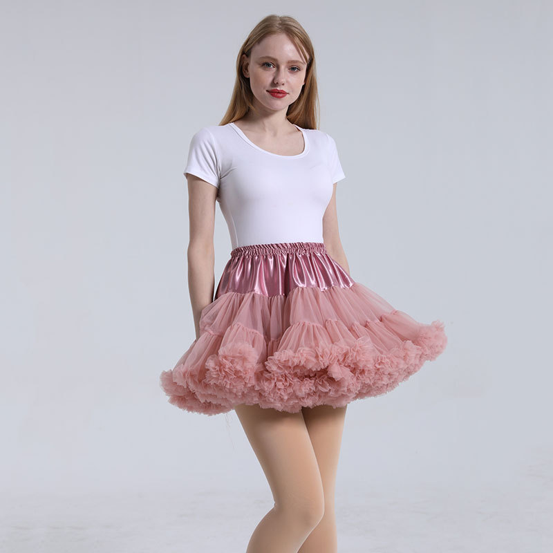 Manufactor wholesale adult Jacobs Soft sister Pompous skirt lolita Boneless panniers monochrome Pompous skirt