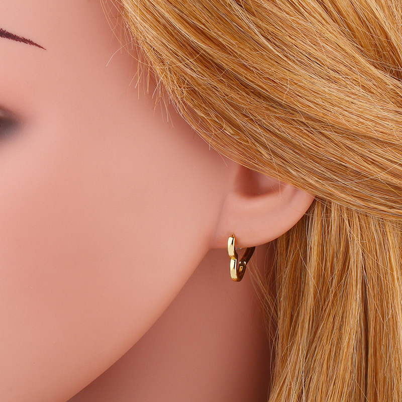 Plating Design Fashion Geometric Plating Copper No Inlaid Copper Earrings