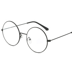 學生款韓版潮流金屬平光鏡鏡架眼鏡護目鏡 男女圓框平光鏡1007