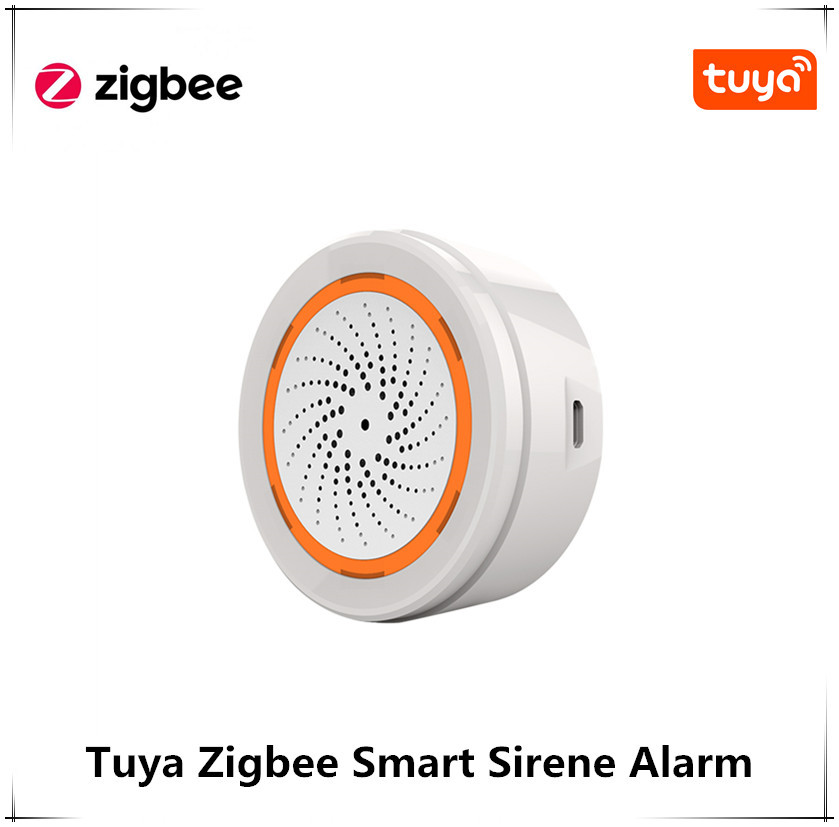 Tuya涂鸦智能ZigBee温湿度报警器电池USB多功能传感器【现货】