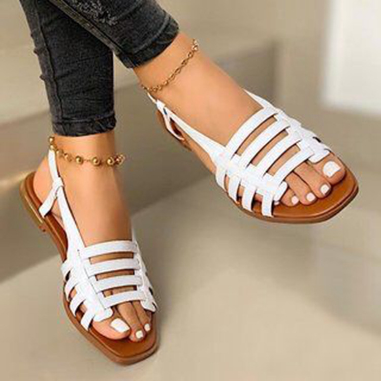 Sandals women Korean version wild 2020 n...