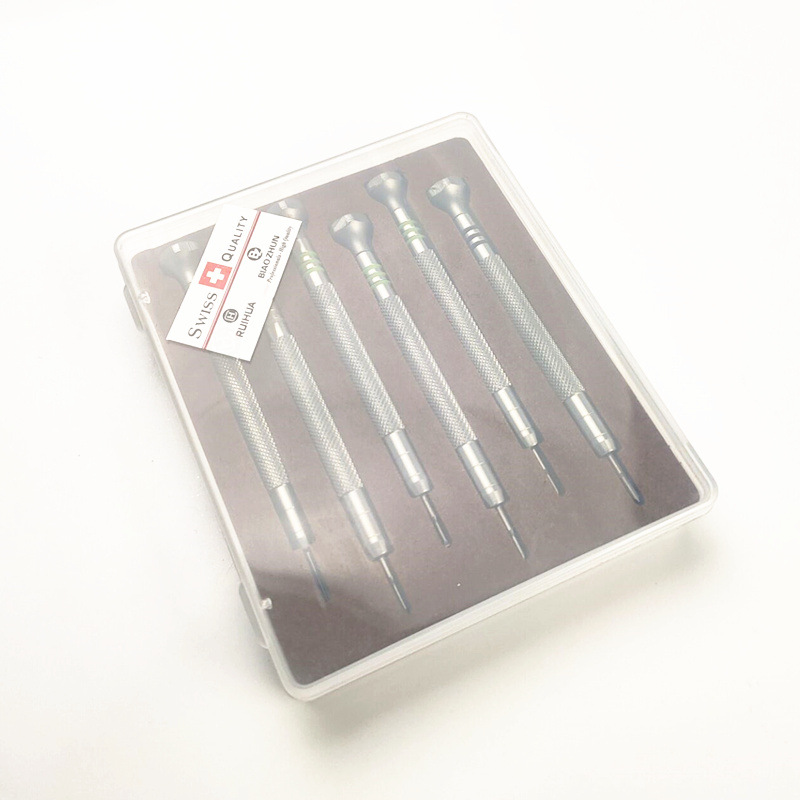 手表维修工具  修表螺丝刀 一支螺丝批 6支装一字修表起子套装