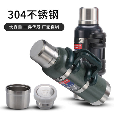 Russia Warmers Steel High-capacity Outdoor Travel Portable vehicle Thermos construction site Hot water bottle 5L