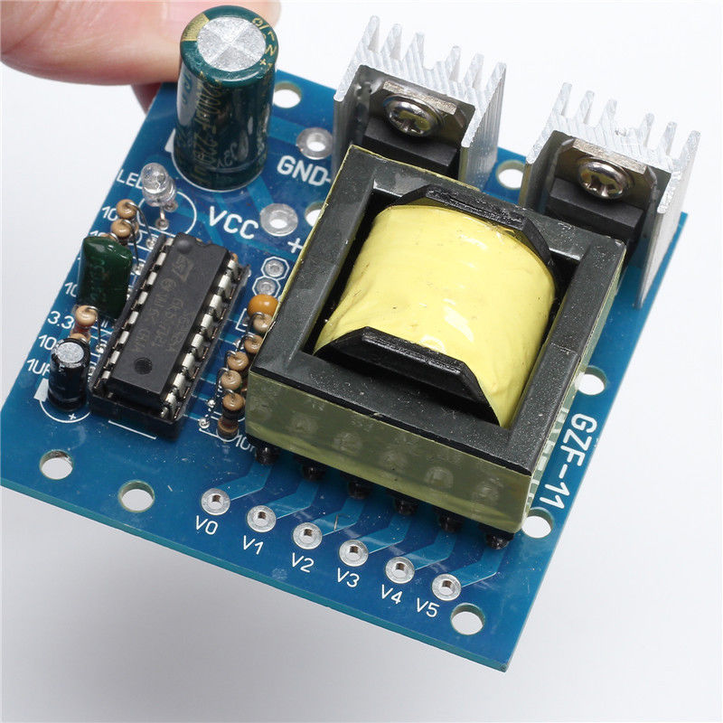 150W car DC 12V to AC 110V 220V Power Inverter converter boost plate