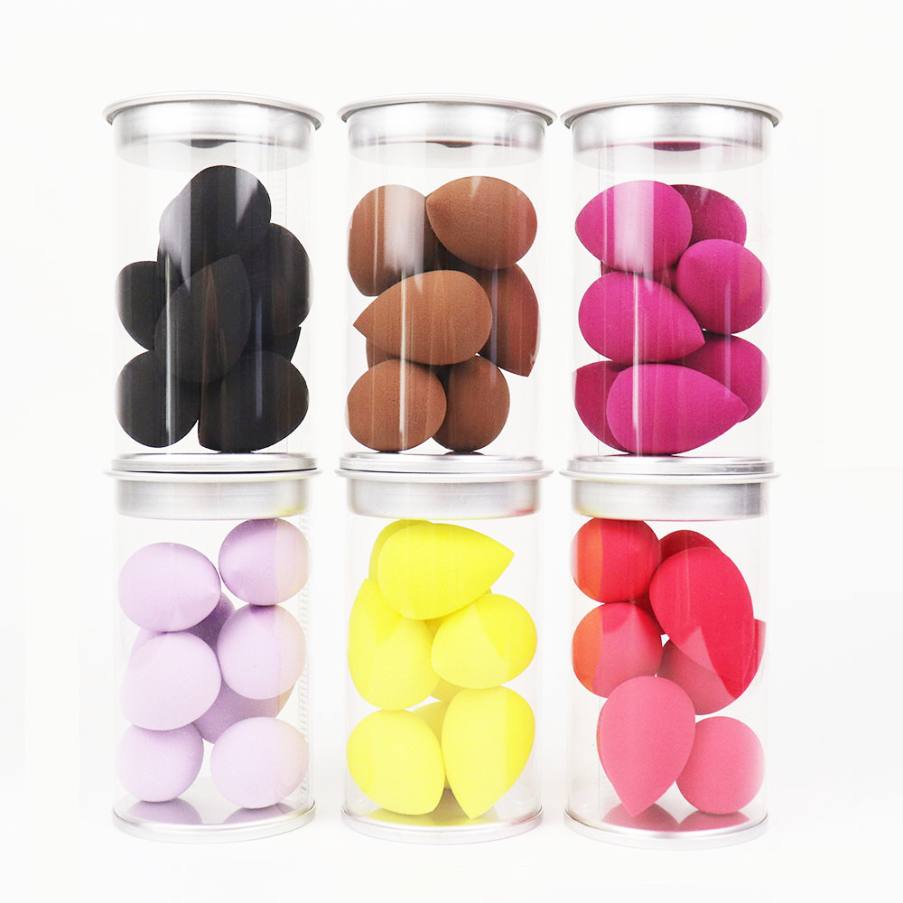 Fashion Solid Color Hydrophilic Non-latex Cosmetic Egg 1 Set display picture 1