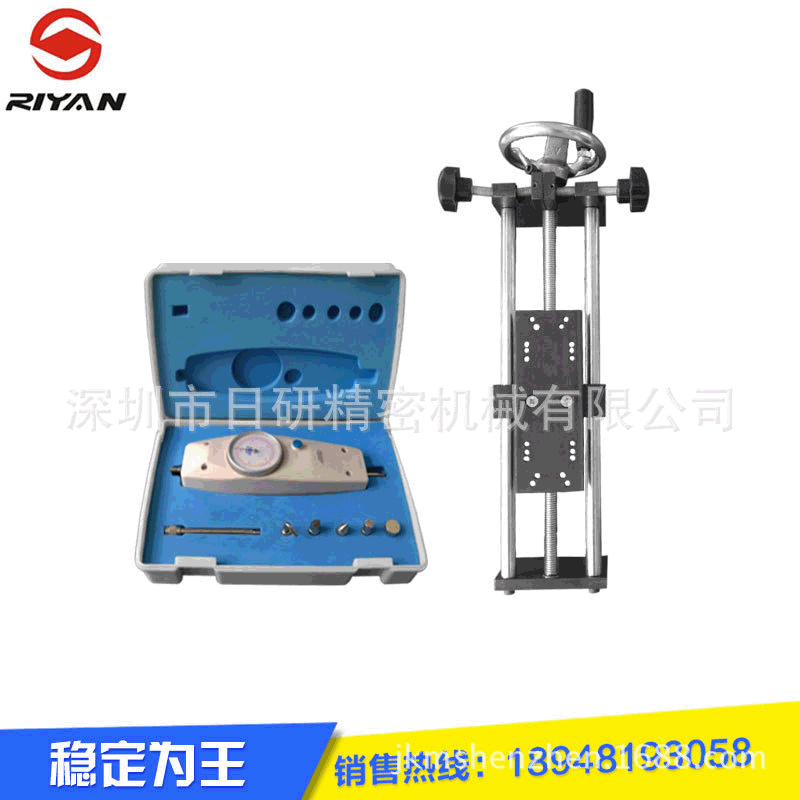 可达50KN端子拉力计(配机械表) 手动弹簧压力测试仪批发