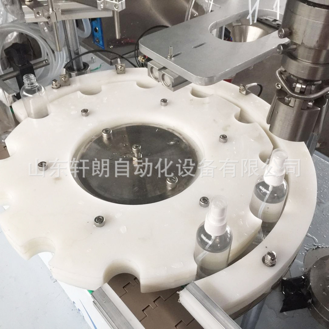 凝胶清洁剂灌装机价格 洗洁精洗手液日用品封口机 小型凝胶灌装机