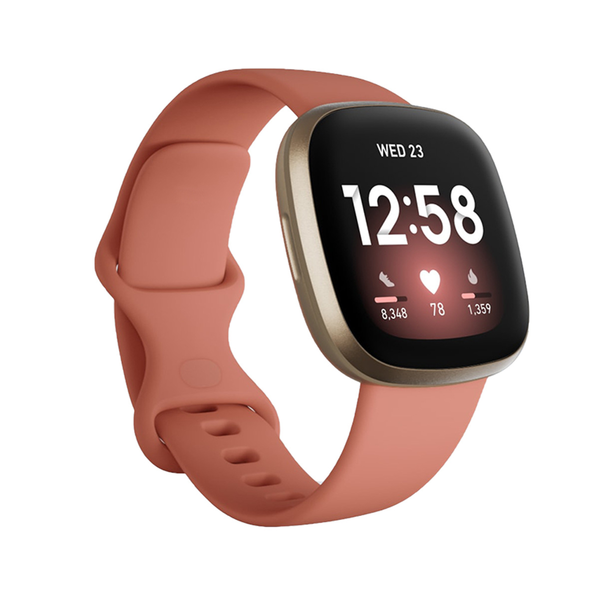 Suitable for fitbit versa3 silicone stra...