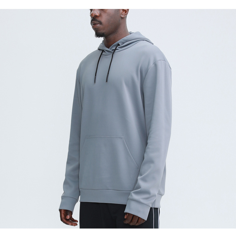 Man's clothing Hooded sports fitness hoodie Men's basketball training running sports long-sleeved coat_viptrois.com