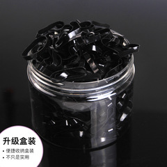 Hair tie for tying braids, one-time use colorful elastic bands, small hair ties for girls, Korean minimalist style