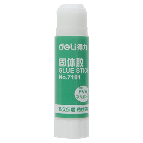 Deli 7101 solid glue solid glue small glue stick solid glue 9g handmade student office solid glue