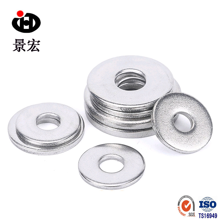 厂家销售C级特大垫圈304不锈钢GB5287加大外径平垫片华司介子
