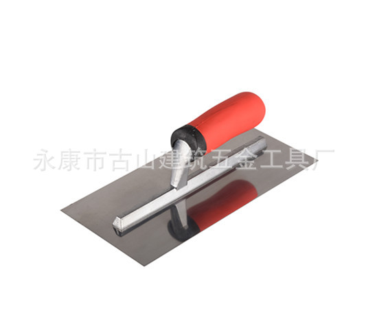 厂家直销抹泥刀 砌砖刀 油灰刀建筑装饰手工套装 塑料手柄 镜面抛