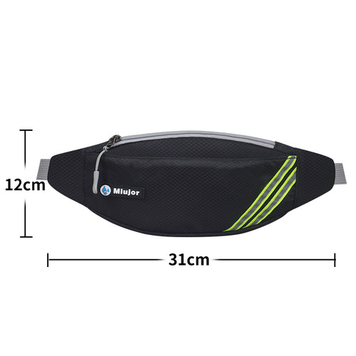 Sports waist bag running phone bag for men and women, multi-functional outdoor, close-fitting waterproof invisible ultra-thin mini waist bag