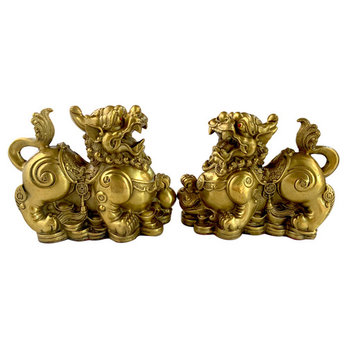 Copper Pixiu Money Pixiu Ornaments Bronze Crafts Manufacturer Wholesale