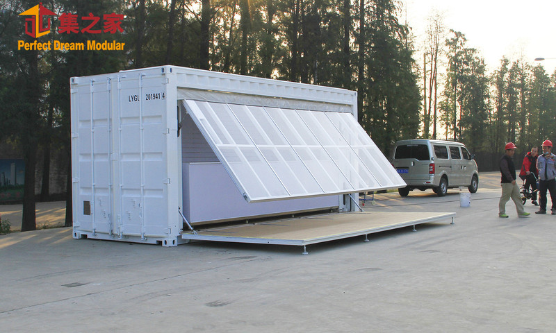 Foldable Flip Mobile Internet celebrity Container Store, service area community Square Street roadside are applicable