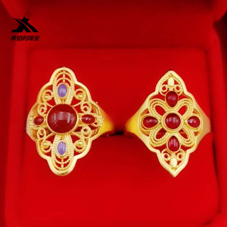 Bronze Gold Drops of Fairly Drop Fairy Ring Electrolytic imitation…