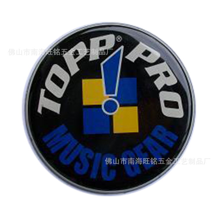 产家订制多种材质滴胶标牌、铭牌、贴牌、吊牌、电铸标牌、